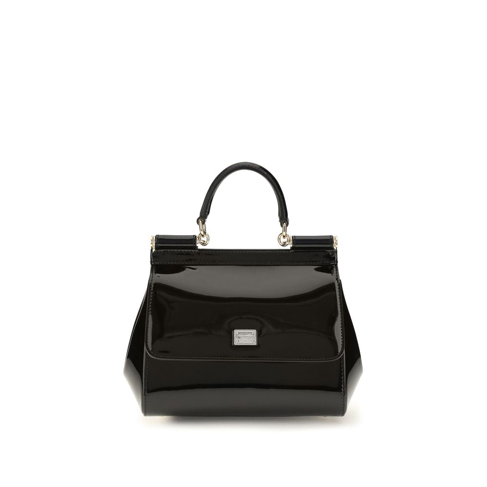 Black Calf Leather Bos Taurus Handbag