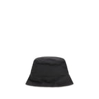 Black Cotton Bucket Hat