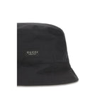 Black Cotton Bucket Hat