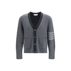 Gray Wool Oves Aries Cardigan