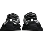 Black Logo Lace Up Low Top NS1 Sneakers Shoes