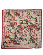 Multicolor Floral Fringed Stole Scarf
