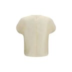 Beige Silk Blouse