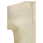 Beige Silk Blouse