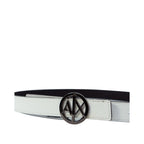 Black Polyester Thin Belt