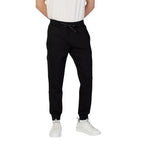 Black Cotton Joggers (Workout Pants)