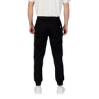 Black Cotton Joggers (Workout Pants)