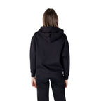 Black Cotton Hoodie