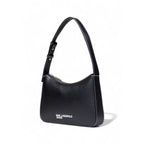 Black Artificial Leather Handbag