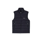 Black Polyamide Sleeveless Jacket