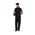 Black Polyamide Sleeveless Jacket