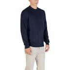Blue Cotton Sweatshirt