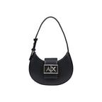 Black Polyester Handbag