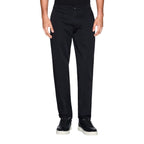 Black Cotton Skinny Pants