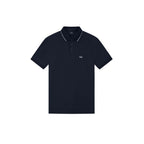 Blue Cotton Polo Shirt
