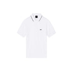 White Cotton Polo Shirt