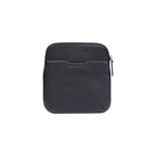 Black Polyester Messenger Bag