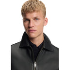 Black Leather Leather Jacket