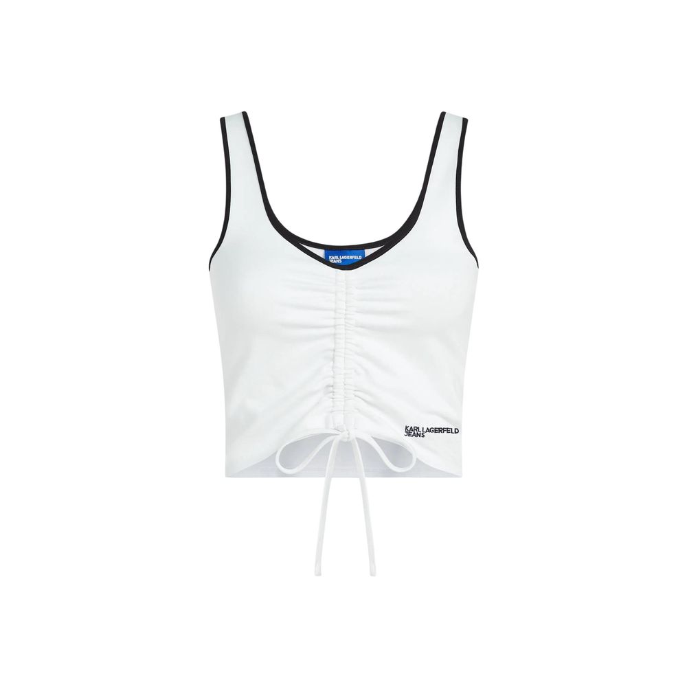 White Viscose Top
