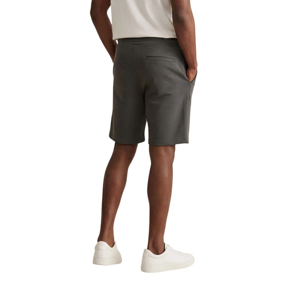 Green Cotton Shorts