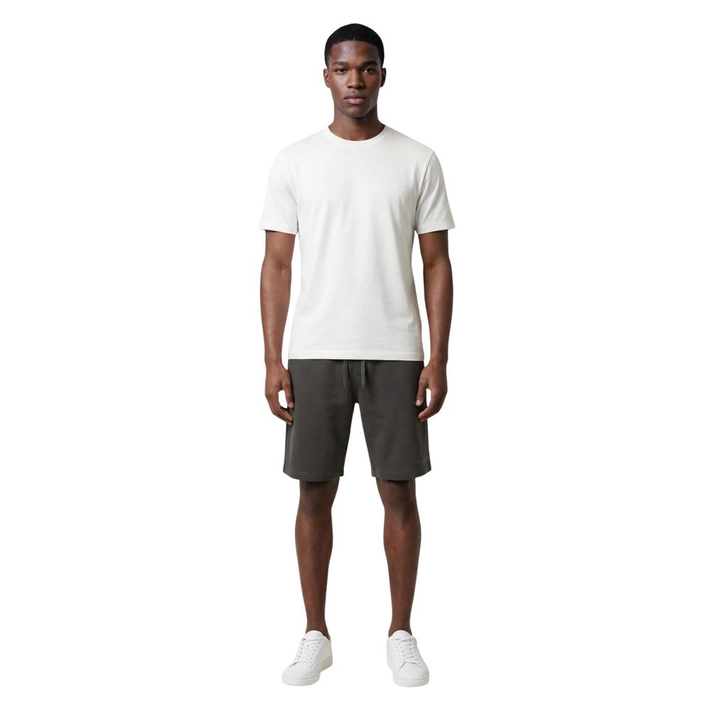 Green Cotton Shorts