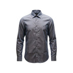 Blue Polyester Dress Shirt