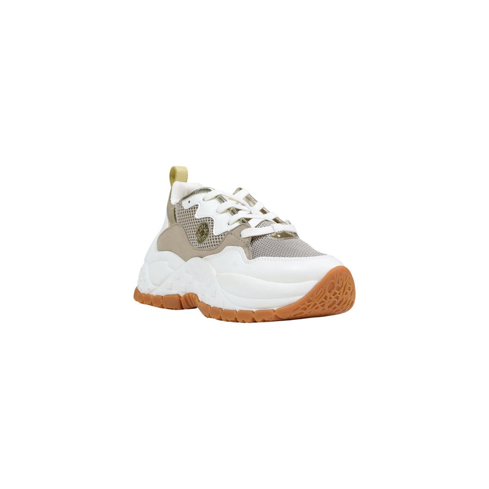 Bicolor Polyethylene Athletic Sneakers