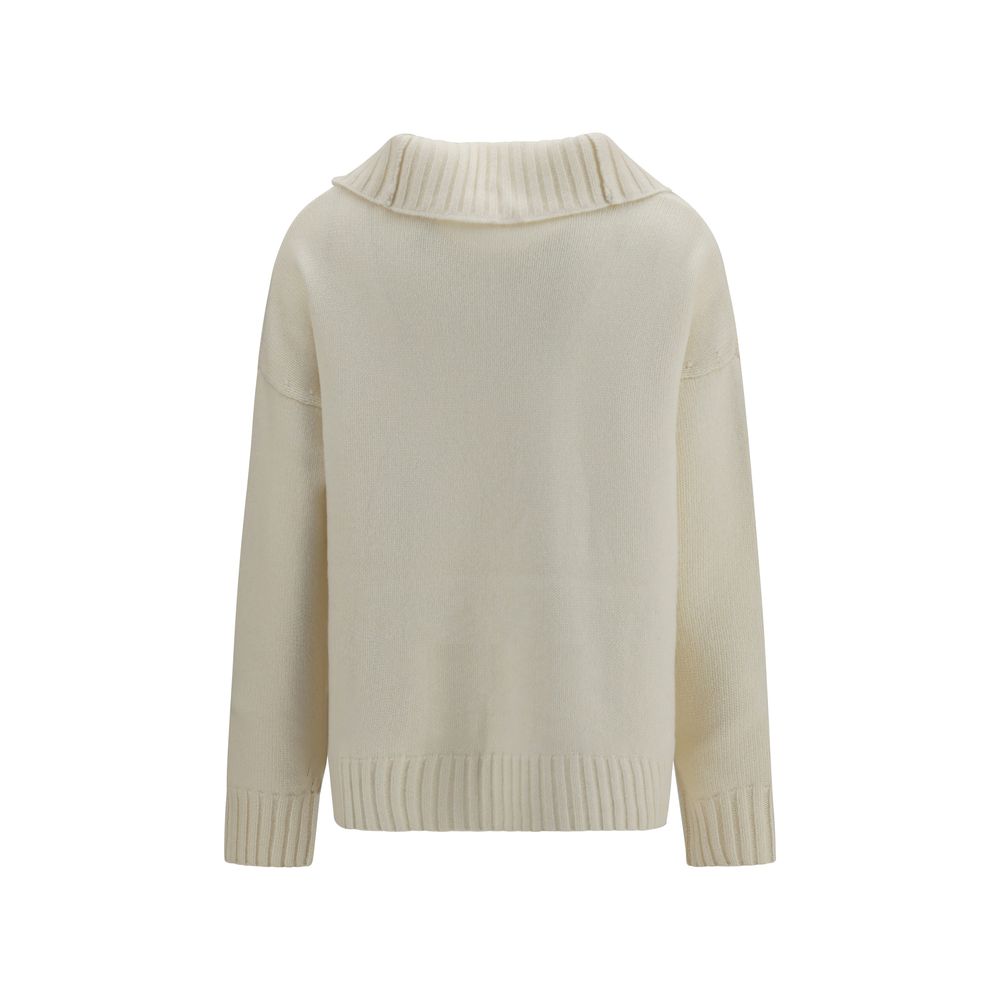 Beige Cashmere Sweatshirt