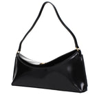 Black Leather Shoulder Bag