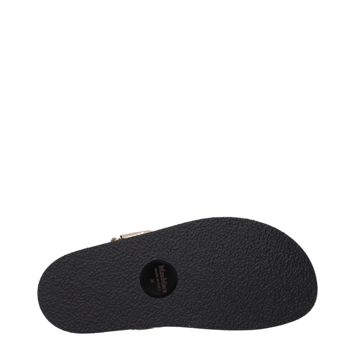 Brown Leather Flat Sandals