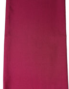Men Burgundy Silk Fringed Lace Stole Scarf