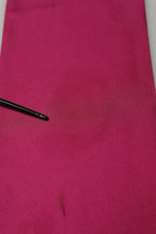Men Burgundy Silk Fringed Lace Stole Scarf