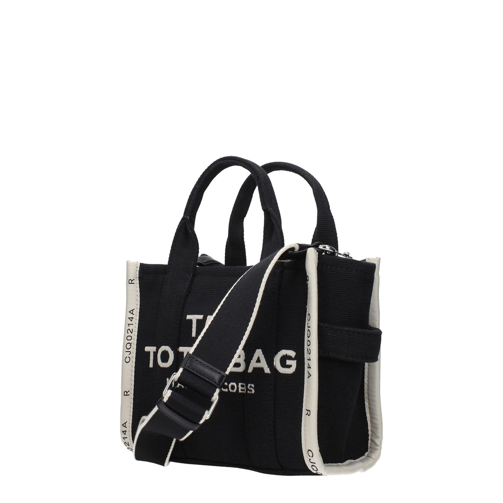 Black Fabric Handbag