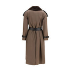 Brown Cotton Coat