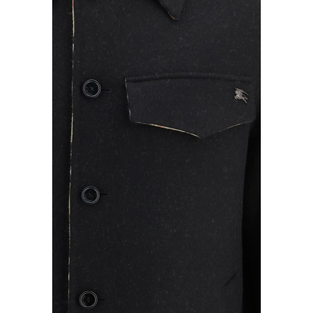 Black Wool Oves Aries Jacket