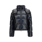 Black Goose Down Full-Length Jacket