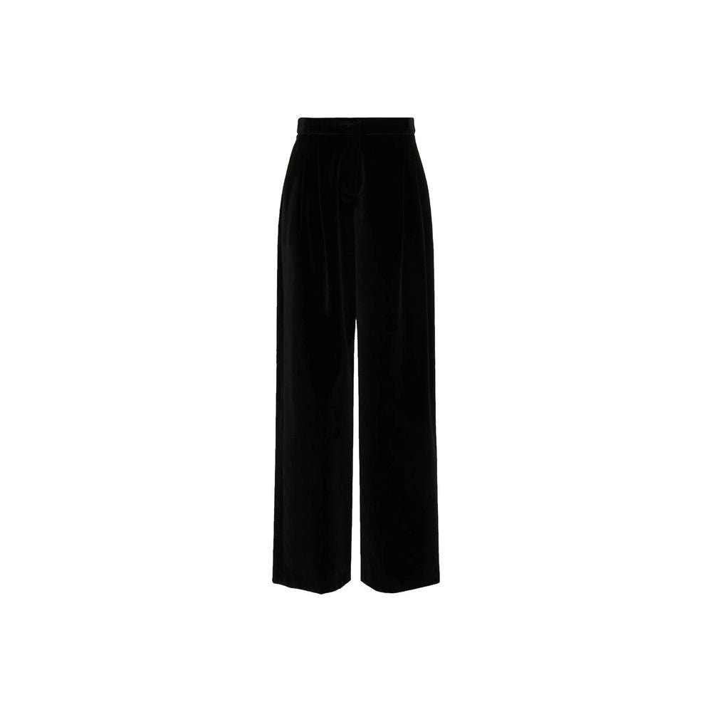Black Cotton Pants