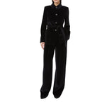 Black Cotton Pants