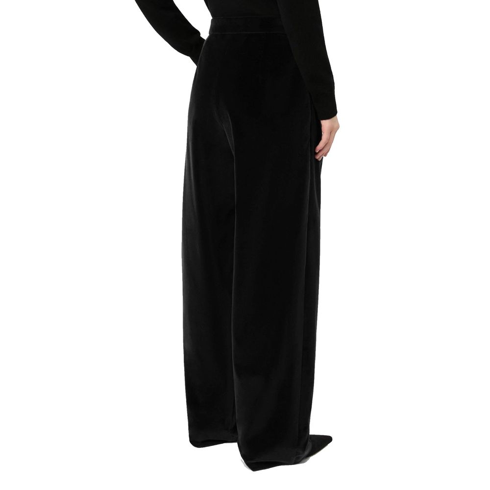 Black Cotton Pants