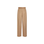 Brown Virgin Wool Pants