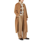Brown Virgin Wool Pants