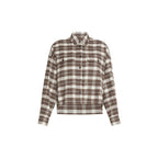 Brown Cotton Dress Shirt