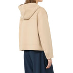 Beige Polyamide Shell Jacket