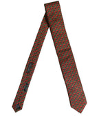 Multicolor Chili Peppers Silk Adjustable Tied Necktie Tie