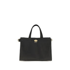 Black Cotton Handbag