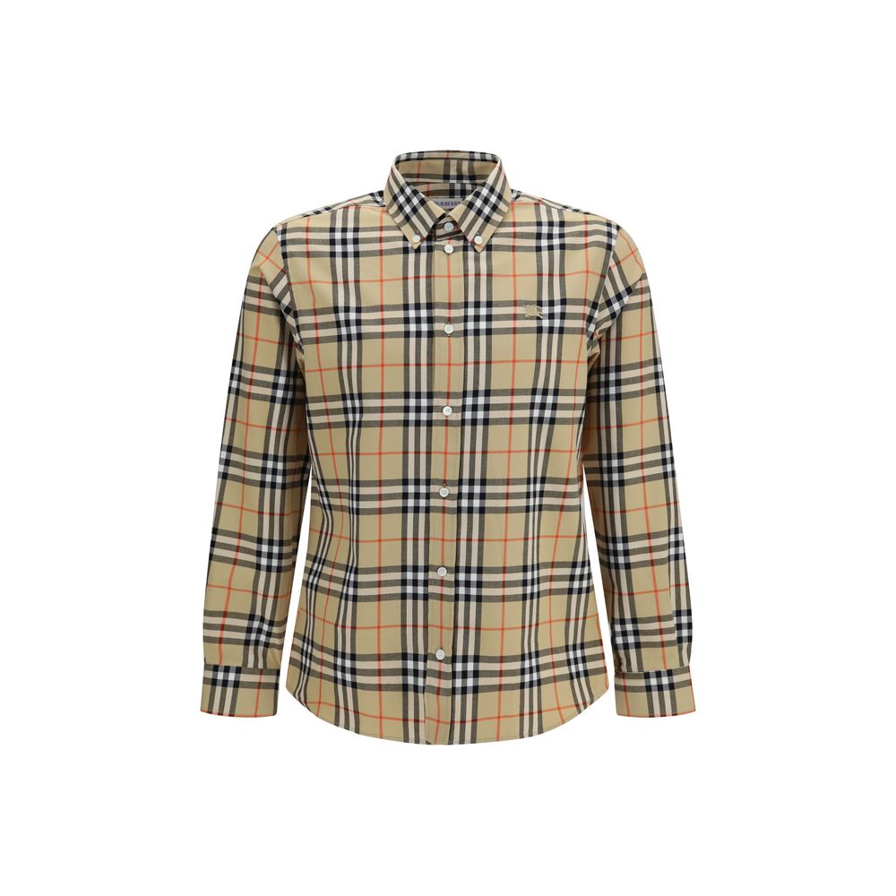 Beige Cotton Shirt