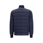 Blue Wool Oves Aries Full-Length Jacket