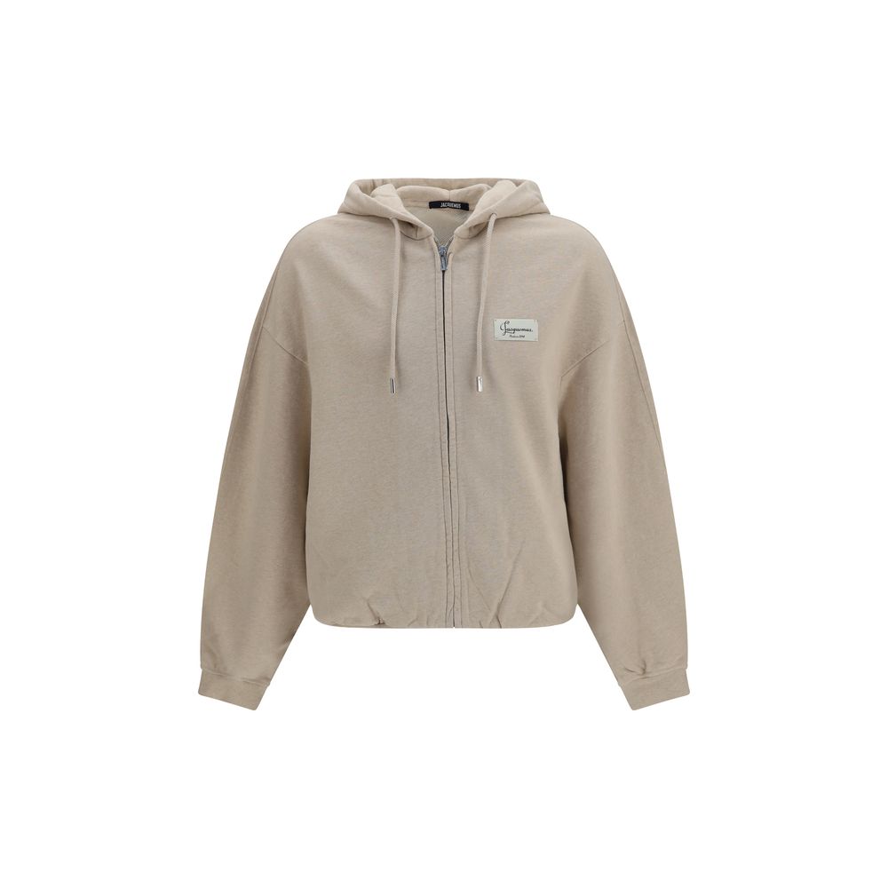 Beige Cotton Sweatshirt