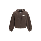 Brown Cotton Sweatshirt