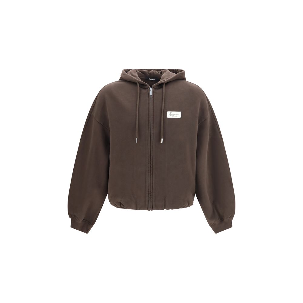 Brown Cotton Sweatshirt
